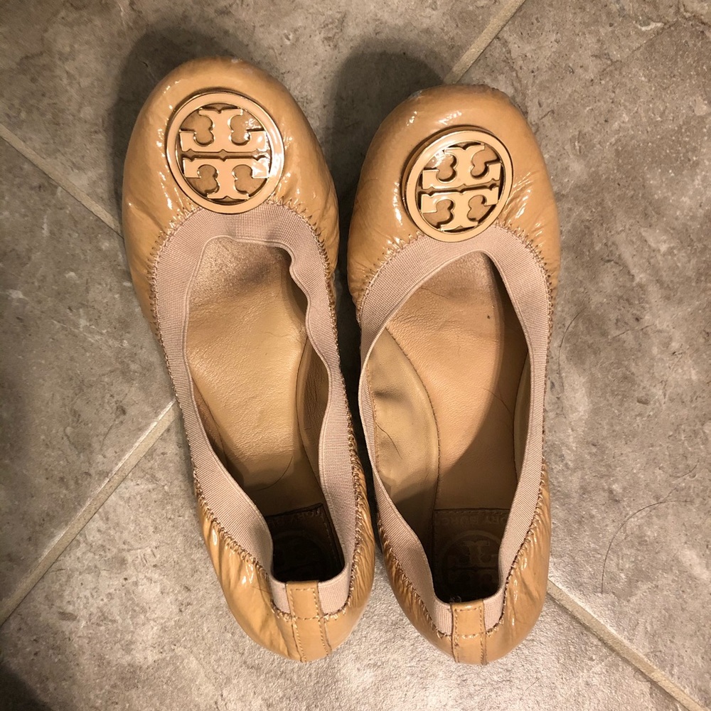 Tory Burch Flats. Size 5.5 nude